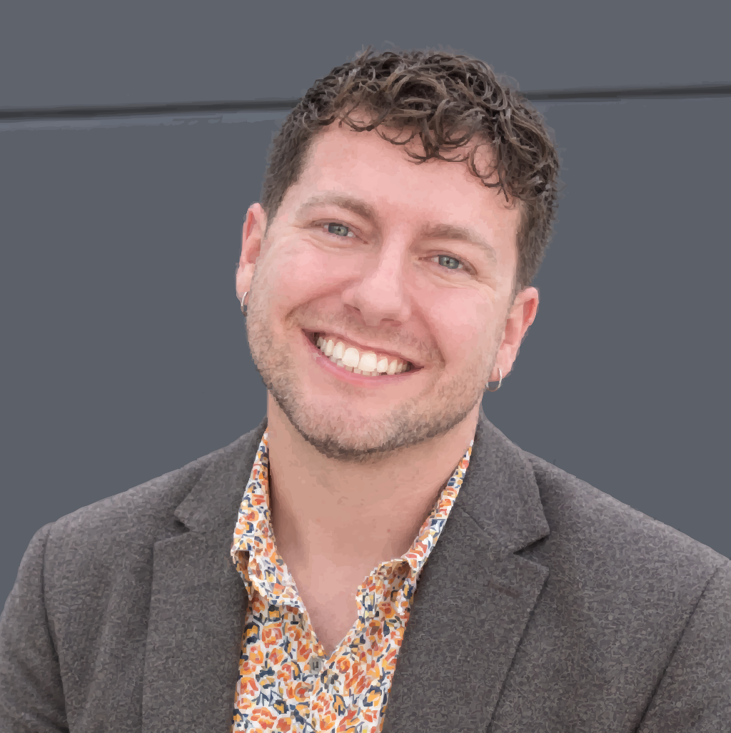 A photo of Luke Thompson, founder and mental health counselor at Fully Human Wellness.